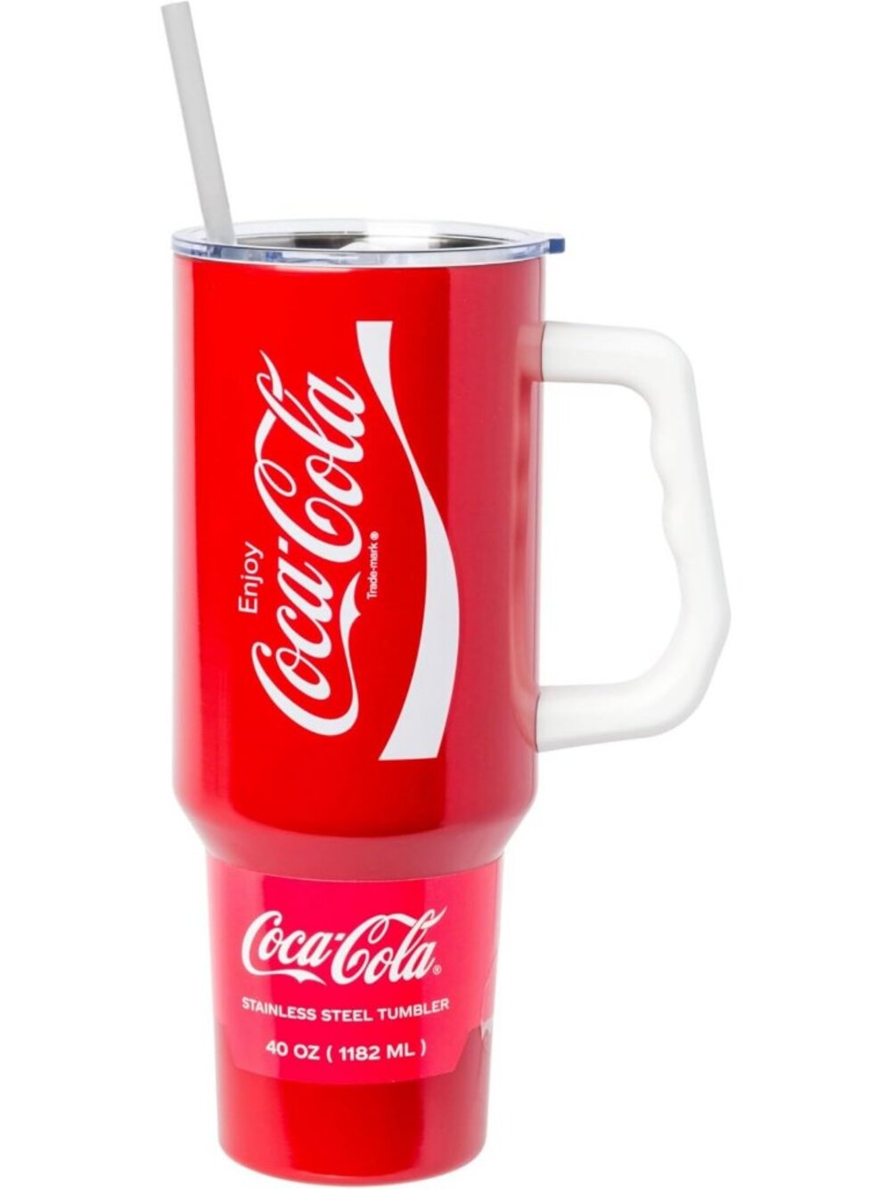 Stainless Steel 40oz Tumbler - Insulated, Reusable, Perfect for Cold Drinks